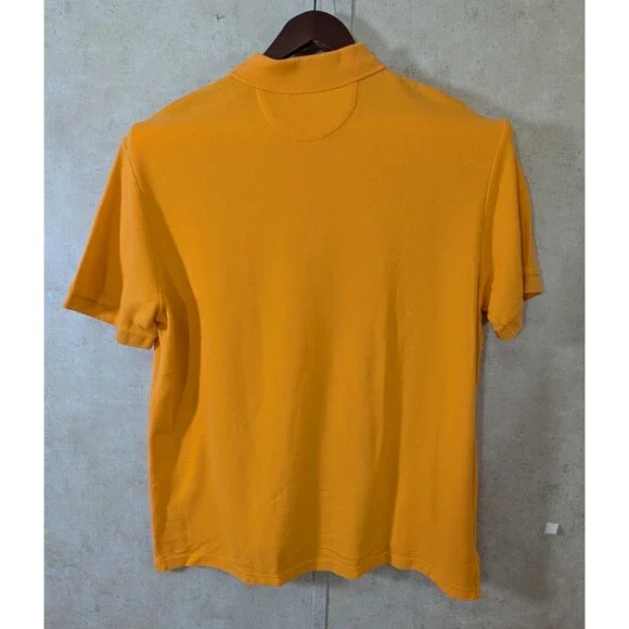 Chaps Polo Shirt Men’s XL Orange Cotton Classic Fit Golf Casual Outdoors - Picture 3 of 8
